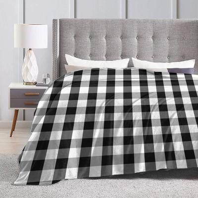 China Anti-Static Digital Printed Blanket, Cartoon Geometric Pattern, Comfortable And Soft For Four Seasons Sofa for sale