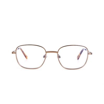 China Reading/Working/Gaming Stocks Wholesale Classic Working Glass Metal Glasses Optical Reading Glasses Frames for sale