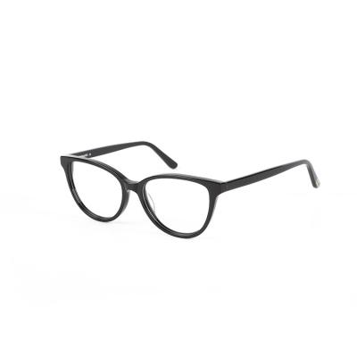 China Cateyes Common Casual Glasses Students Reading Glass Black Eyewear Optical Frames for sale