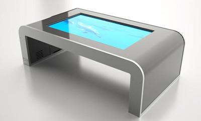 China WIFI IR LCD Multi Touch Table Indoor 42inch For Advertising Display for sale