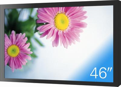 China Hoge LCD van de Helderheidsveiligheid Monitorzwarte 46 Duim 1080I/1080P Te koop