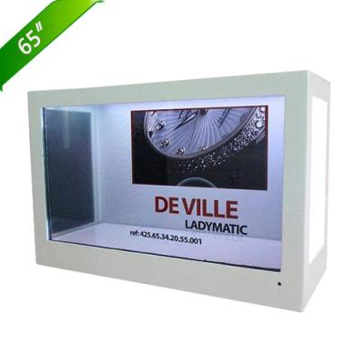 China Exhibition Transparent LCD Display , Transparent Touch Screen Display for sale