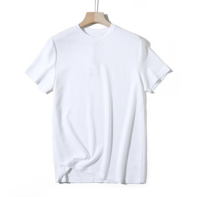 China Men's Logo Custom Cotton Short Sleeve O Neck Plain Tshirts QUICK DRY With For Printing for sale