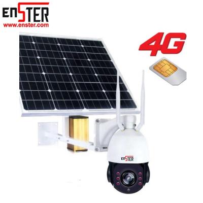 China NIGHT VISION HD 1080P PTZ Solar Panel Powered Cctv Wireless Camera Wifi Security 3G 4G Lte Solar Powered Systems for sale