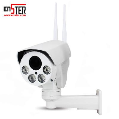 China NEW ENSTER NIGHT VISION 2021 300M IP Camera 1080P 2.4Ghz 5.8Ghz Dual Band Wifi Antennas Transmit Distance IP66 Outdoor PTZ Wifi IP Camera for sale