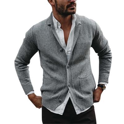 China 2021 High Quality Cotton Anti-pilling Cardigan Jackets Sweater Coat Men Empty for sale