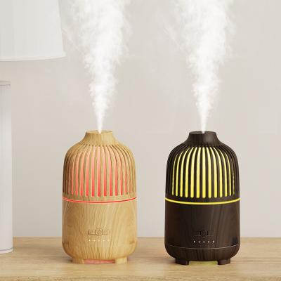 China Household Hot Selling Top Filled Aromatherapy Essential Oil Wooden Cool Mist Ultrasonic Air Humidifier Aroma Diffuser for sale