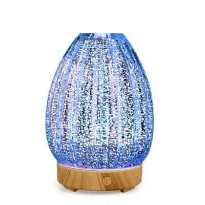 China Household Glass Oil Electronic Air Room Humidifier Aromatherapy Scent 3D Customized Home Essentials aroma Diffuser for sale