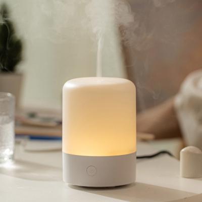 China Household Portable Led Colorful Lights Mini 120ml H2O Spray Mist Delicate Aroma Essential Oil diffuser for sale