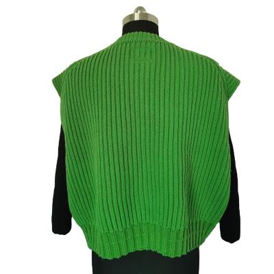 China Anti-Wrinkle Accept Logo Winter Collarless Customized Nylon/Acrylic Cardigans Knitwear Sweater Women for sale