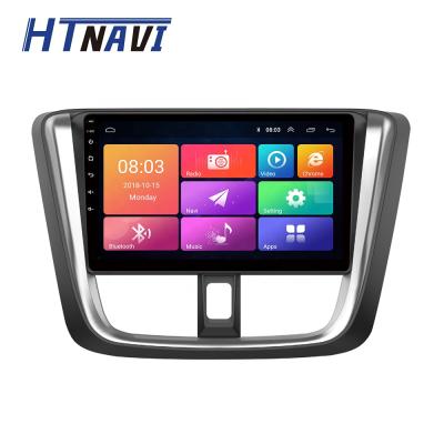 China Android 9.1 GPS Car Stereo With Display Car Multimedia Player GPS Auto Radio Navigation For Toyota Vios 2017 for sale