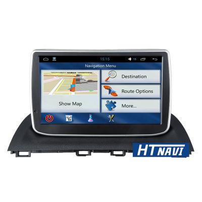 China GPS 1 Din Android GPS Navigation 2+32G 9 Inch 4 Core Quad Core Car Multimedia Player For Mazda 3 for sale