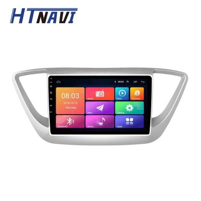 China GPS DAB Car Radio Android DSP Autoradio FM AM For Hyundai Verna 2016-2017 Monitor Truck GPS Navigation for sale