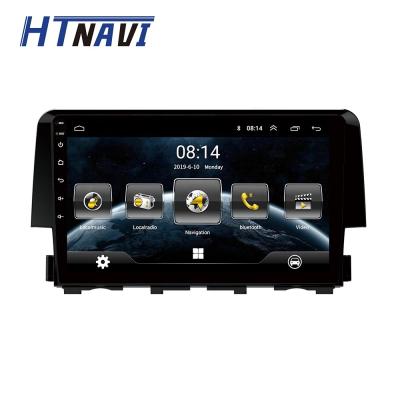 China Car Radio Screen GPS Navigator Display Car DVD Player For Honda Civic 2016 2017 for sale