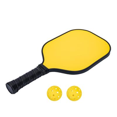 China Yellow Custom High Quality  Glass Fiber Pickleball Paddle,China pickleball paddle, OEM/ODM for sale