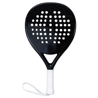 China Carbon Fiber Custom Padel Racket  Carbon Fiber Beach racket OEM/ODM  Tennis racket EVA for sale