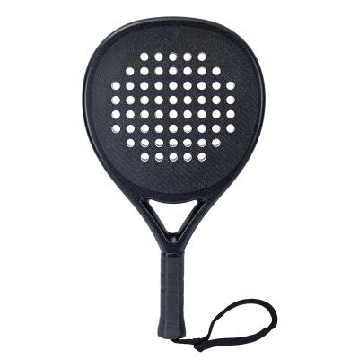 China Carbon Fiber Custom Padel Racket  Carbon Fiber Beach racket 3K CARBON FACE OEM/ODM  Tennis racket EVA for sale