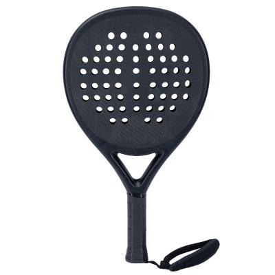 China Carbon Fiber Custom Padel Racket  Carbon Fiber Beach racket 3K CARBON FACE OEM/ODM  Tennis racket EVA for sale