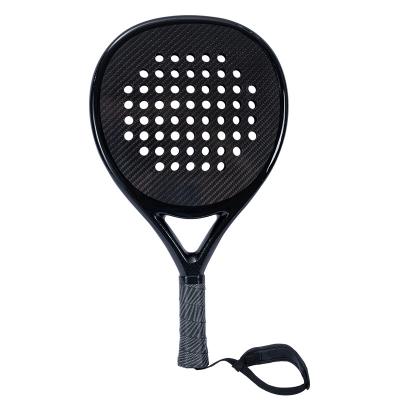 China Carbon Fiber Custom Padel Racket  Carbon Fiber Beach racket 3K CARBON FACE OEM/ODM  Tennis racket EVA for sale