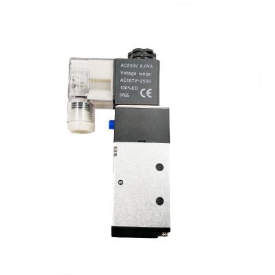 China 4V210-08 5/2 way pneumatic Air solenoid valve High-quality Control valve G1/4