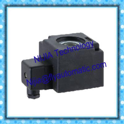 China DIN4.8 bobina magnética profesional del solenoide de la CA de la bobina 24V DC 220V en negro en venta