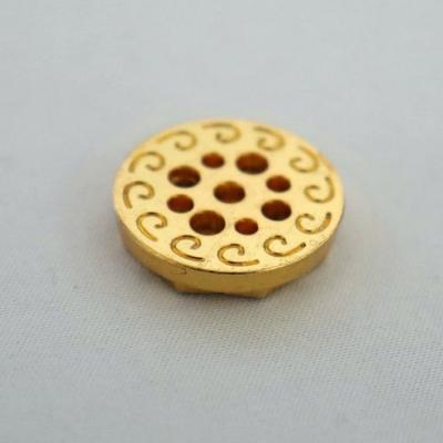 China Wholesale Custom Chinese Incense 9 Holes Incense Stick Holder Brass Censer Holder For Multiple Sizes for sale