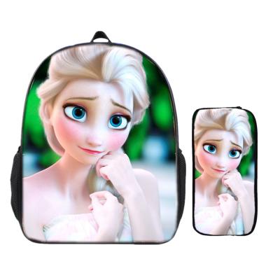 China China Nylon Custom Printed Hot Sale Leisure Girls Backpack Children School Bag Frozen Cartoon Bags for sale