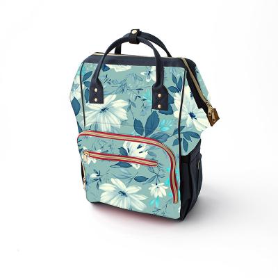 China Water Resistance Fashion Mummy Baby Diaper Bag Novelty Designer for sale