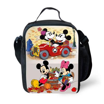 China Lightweight Heavy Duty Lunch Bag Hawaiian Mickey Mouse Felt for sale