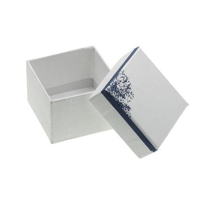 China Custom Logo Recyclable Cheap Rigid Gift Kraft Paper Box Small Size Foil Lid And Base Box for sale