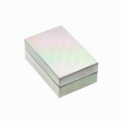 China Eco Friendly Paper Gift Box Packaging Recyclable Customized Lid Small Box And Low Box For Jewelry for sale