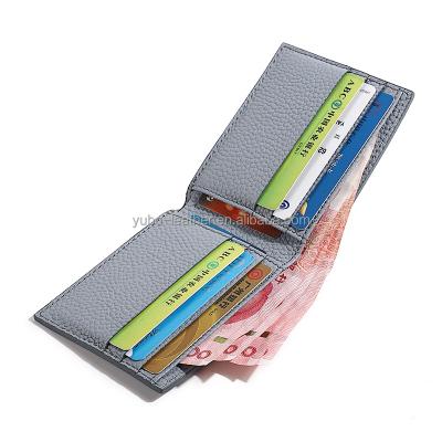 China Full grain leather waterproof wallet for men for lady for sale