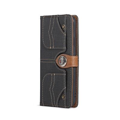 China Custom Leather Flip Cover Cell Phone Case Simple Easy Book Wallet Leather Phone Case For iPhone 12 Pro Max for sale