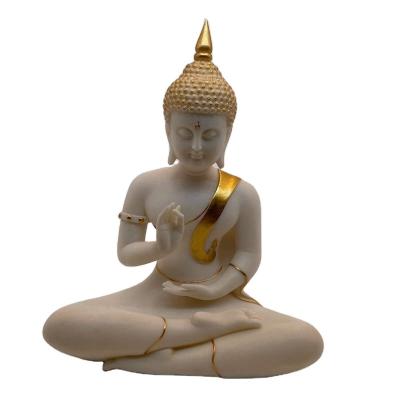 China Artificial Natural Handmade High Quality Brass Buddha Buddha Statue For Garden Decoration Thai Resting Meditating Buddha Statue for sale