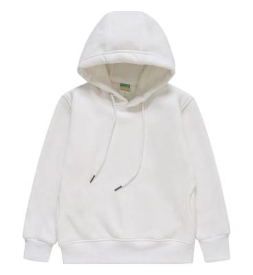 China Logo Girls Hoodie White Sherpa Custom Wholesale Anti Shrink Shear Anti Shrink Hoodies for sale