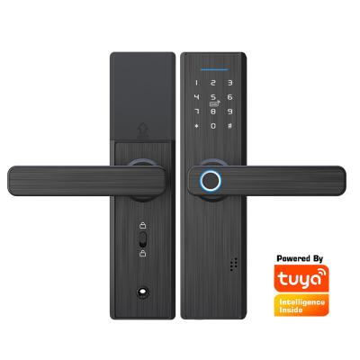 China New apartment door smart lock smart lock tuya wifi visual integrated door lock for sale