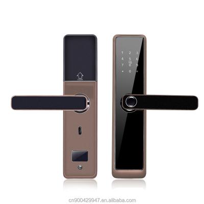 China Flat Customize OEM Shenzhen factory ttlock tuya hot sale wholesale app to open tuya smart door locks for sale