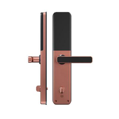 China New arrival tuya hot selling fingerprint biometric apartment unlock low MOQ smart lock door for sale