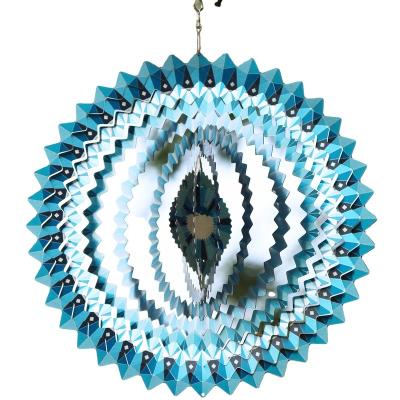 China High Quality Garden Decoration Gift Metal Sublimation Wind Spinners - USA Warehouse, 10 Inch For Wind Spinner Metal for sale