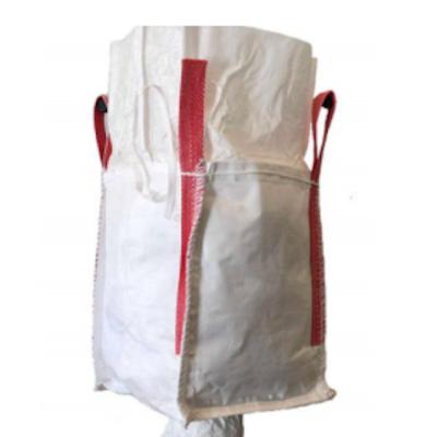 China Breathable Jumbo Bag Fleece Top Spout Bottom 4 Point Lift Handling for sale