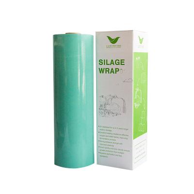 China Modern Agriculture Simplicity Silage Wrap Suppliers White, Green And Black Color Silage Film for sale