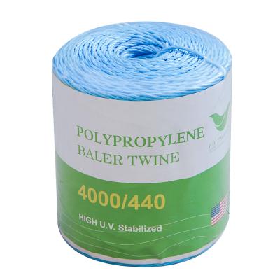 China For Agriculture Polypropylene Baler Raffia Wrapping High Quality Plastic Twine for sale