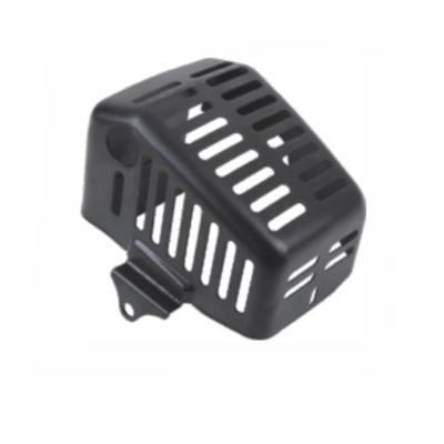 China 2-Stroke China Supplier Grass Trimmer T200 Motor Brush Cutter Spare Parts Muffler Cover for sale