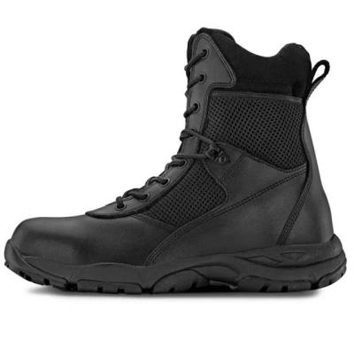 China Mountaineering Safety Steel Top Toe High Military Combat Shoes for sale