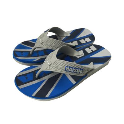 China Wear Resistant Mens Comfortable Custom PVC Sole Flip Flops for sale