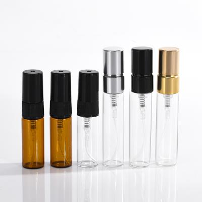 China Sample Cosmetic Empty Glass Vials Perfume Spray 1ml 2ml 3ml 5ml 10ml Mini Pouch Glass Perfume Bottle for sale