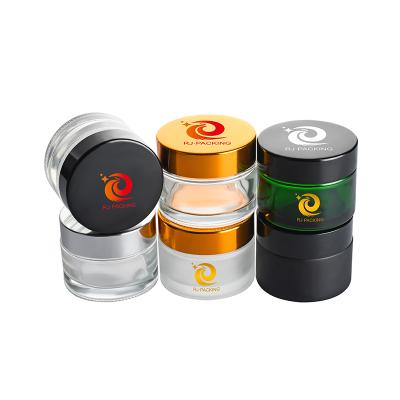 China Multifunctional Clear Skin Care Packaging Bottle Set Cosmetic Cream Packaging Jar for sale