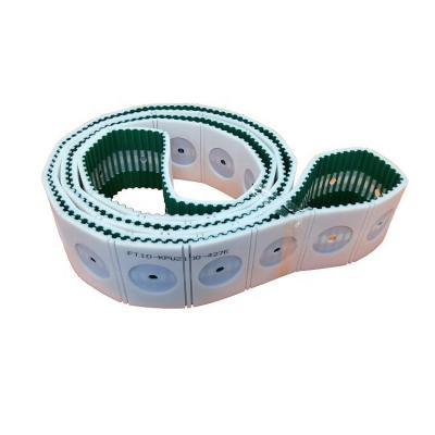 China Building Material Shops High Quality Special Customized Industrial Endless Belt Hot Selling OEM TPU Ttiming W Punching And Gooving T10 for sale