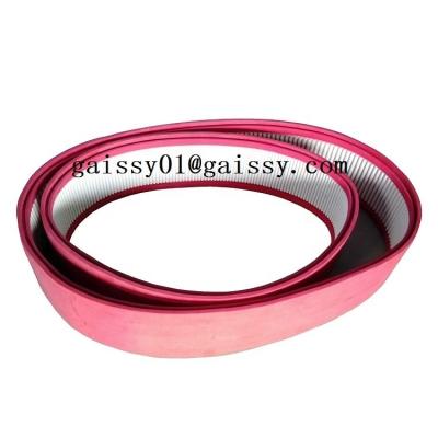 China Building Material Shops Hot Sale High Quality Special Customized Industrial OEM TPU Coated Ttiming Endless Belt 300HTD14M W Rubber Cover for sale