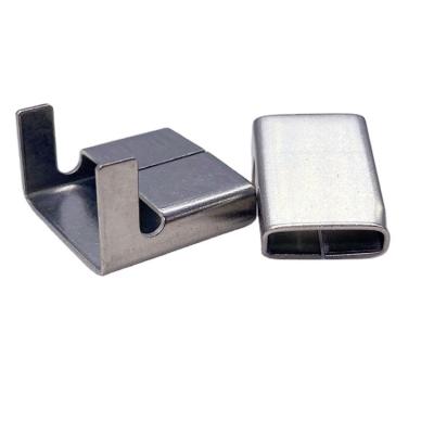 China Easy Installation 1/4 inch Stainless Steel wing clip-Style banding Buckle for sale